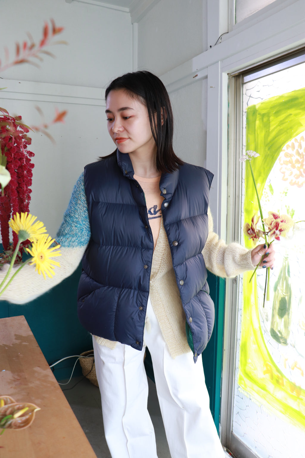 ＜RJ-23727＞【online Limited】Recycled Down Vest