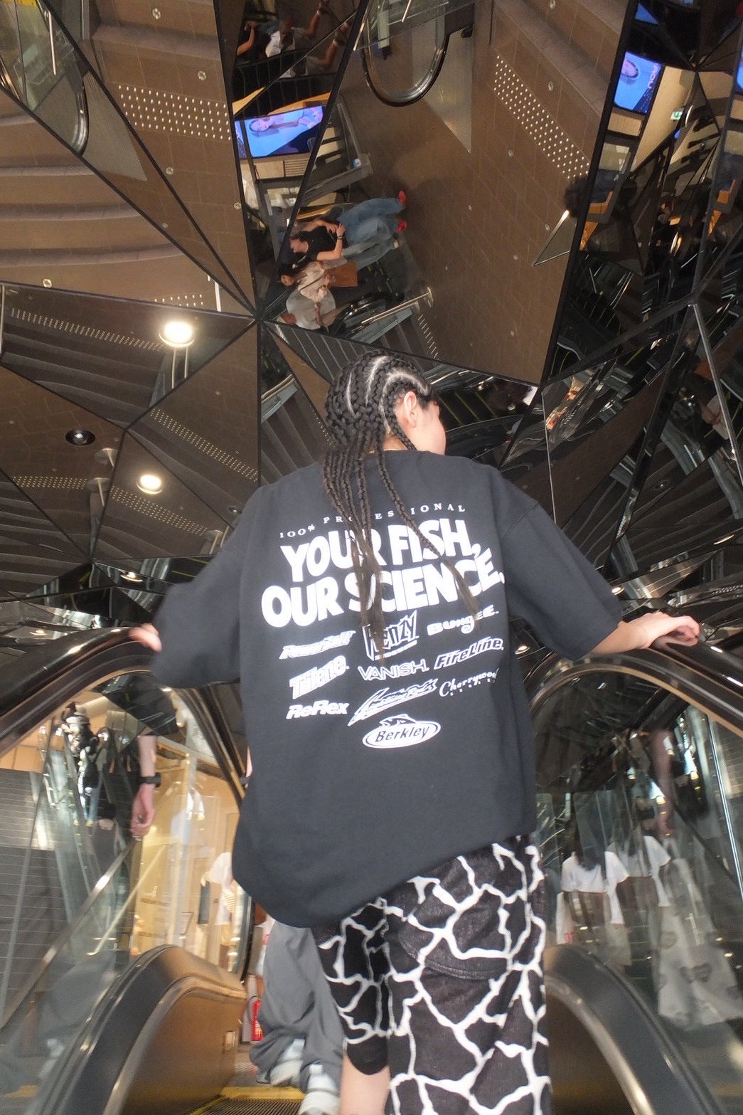 ＜RBK-2502＞Russell×Berkley Multi Logo Heavy Cotton Jersey S/S T