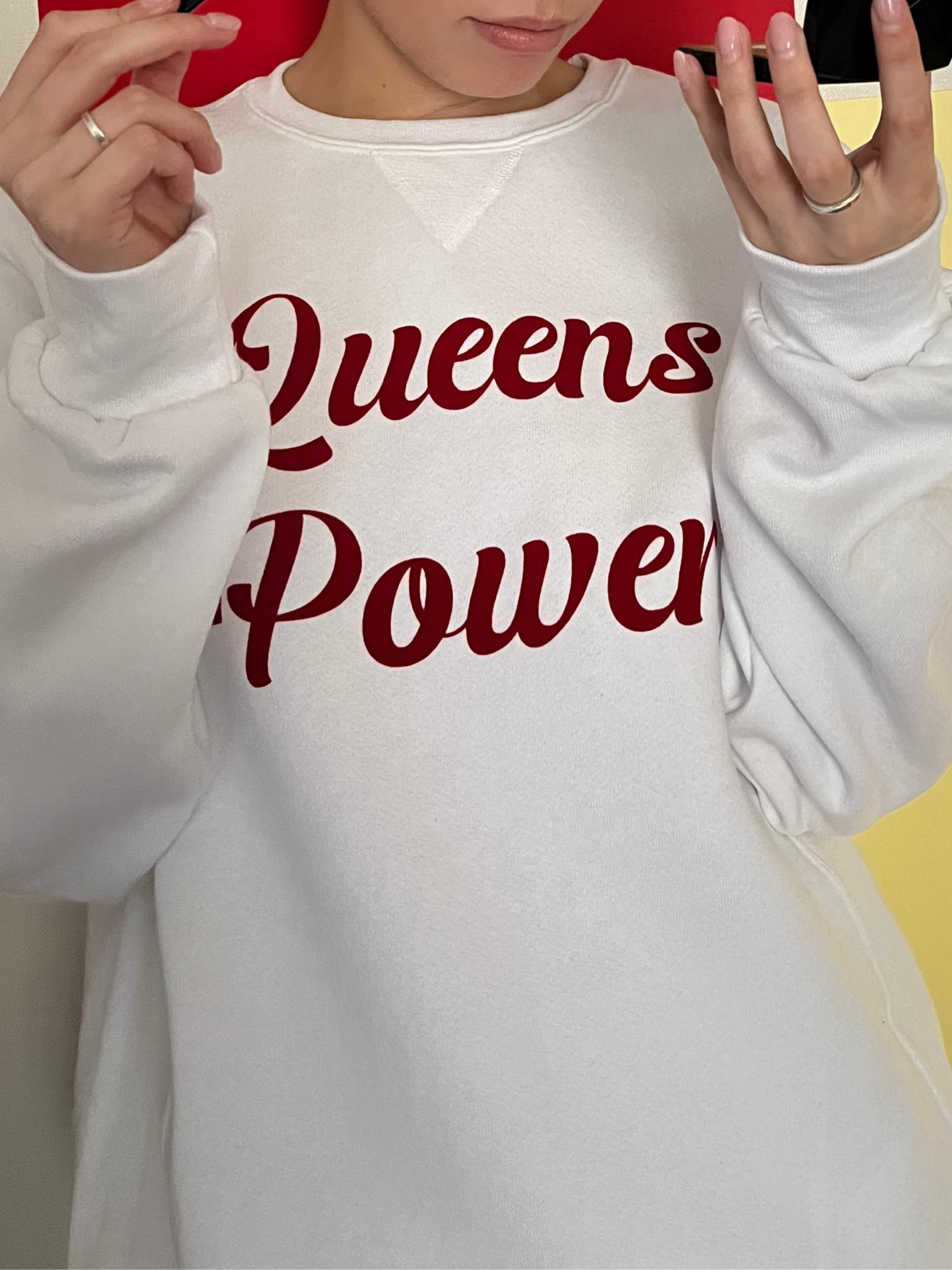 ＜RC-24690EC＞QUEENBEE CREW SWEAT-CLASS ROOM COLLECTION