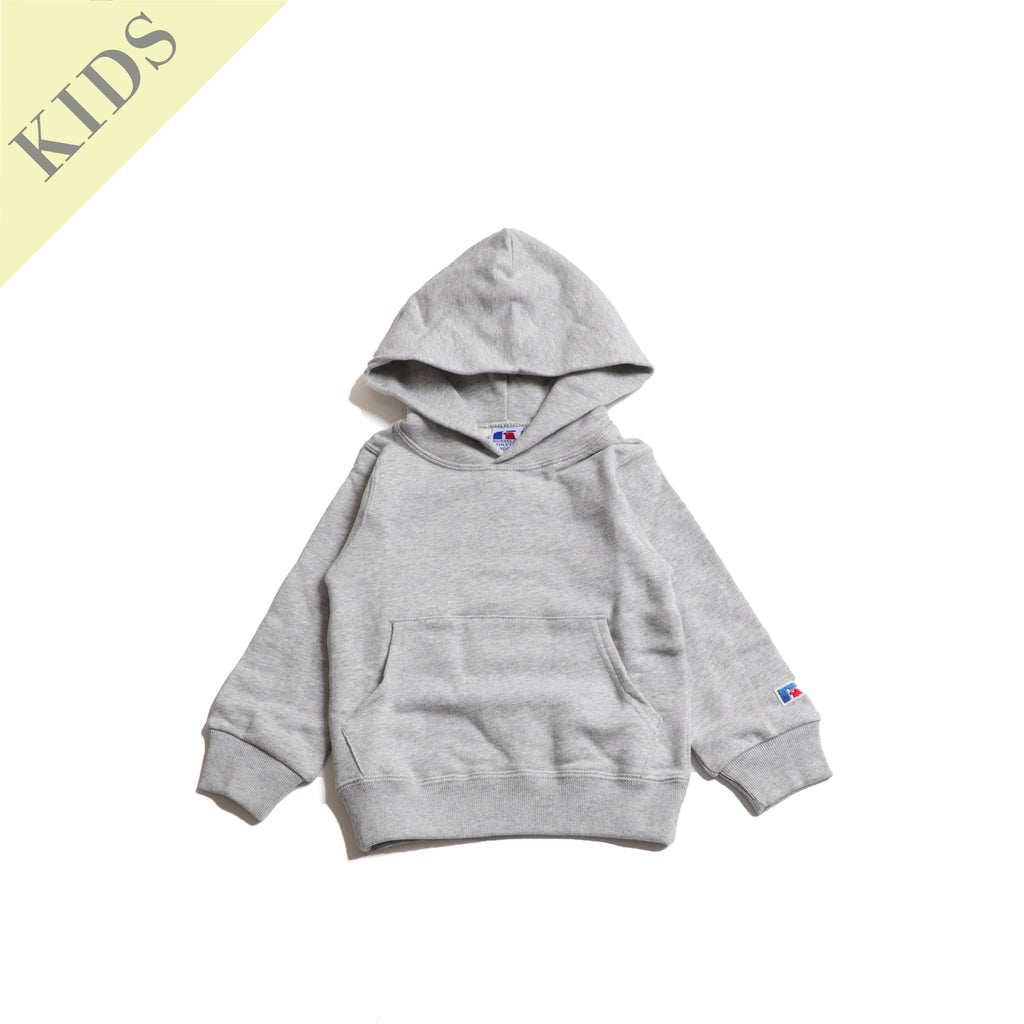 ＜RCK-1009＞【KIDS】-STANDARD ESSENTIALS - RUSSEL LOGO SWEAT  HOODIE