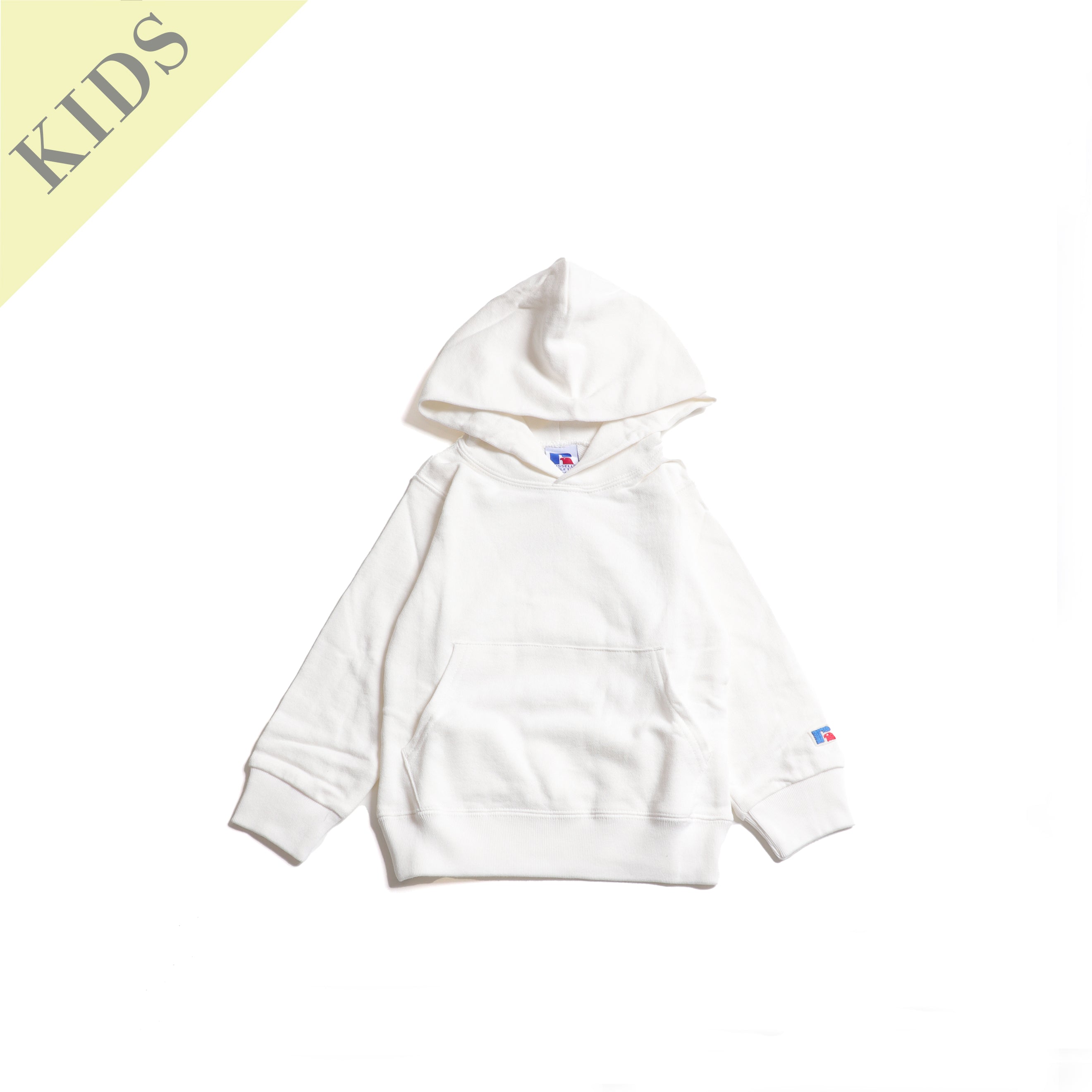 ＜RCK-1009＞【KIDS】-STANDARD ESSENTIALS - RUSSEL LOGO SWEAT  HOODIE