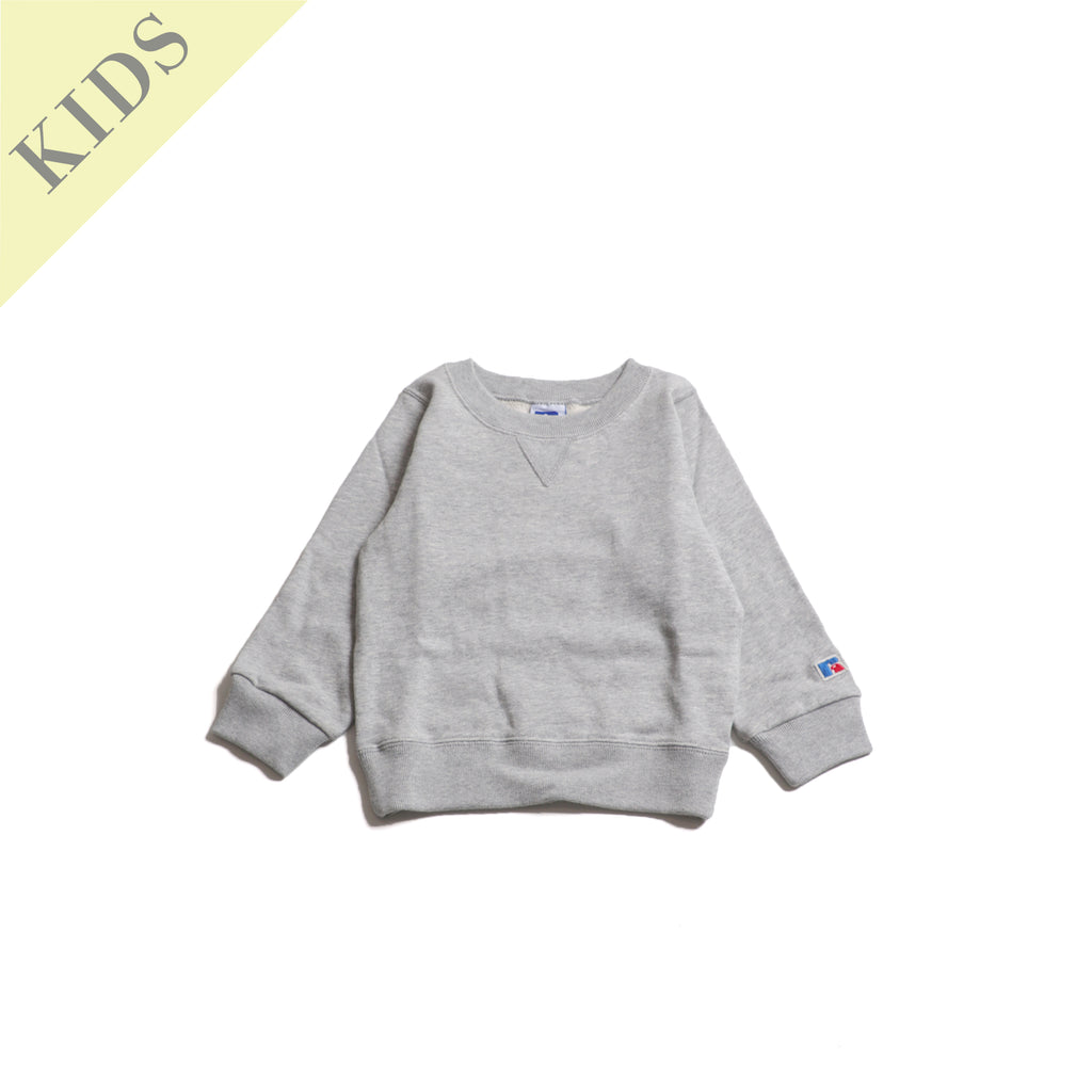 ＜RCK-1010＞【KIDS】-STANDARD ESSENTIALS - RUSSELL LOGO SWEAT CREW