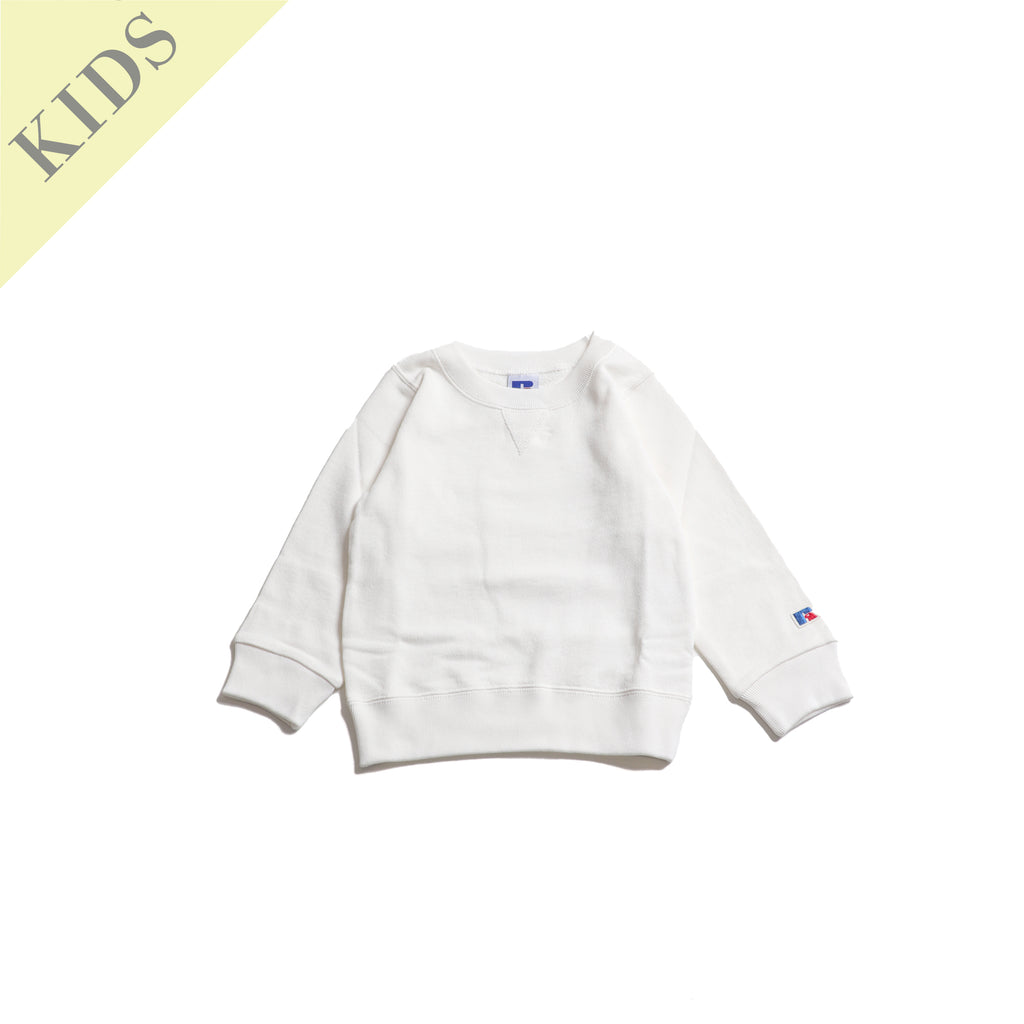 ＜RCK-1010＞【KIDS】-STANDARD ESSENTIALS - RUSSELL LOGO SWEAT CREW