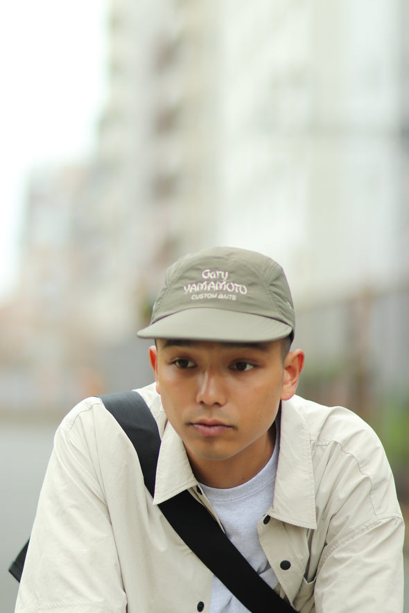 RussellｘGary YMAMOTO  Gary ❛Logo❜ Nylon Ripstop Jet Cap ＜RGY-2408＞