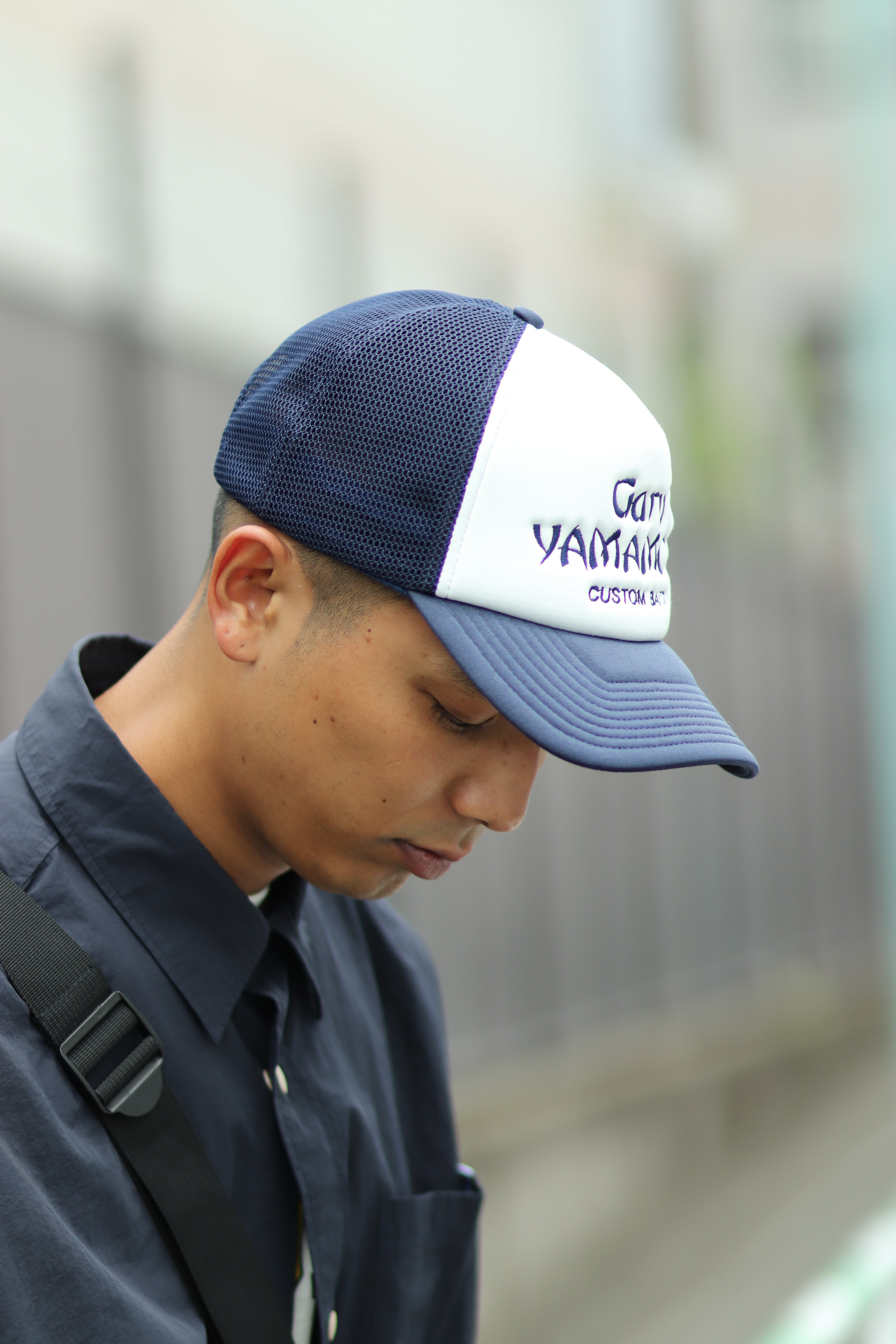 RussellｘGary YMAMOTO Gary ❛Logo❜ Trucker Mesh Cap ＜RGY-2407＞