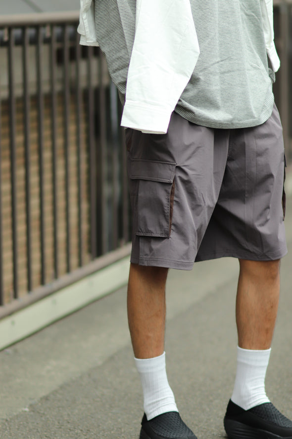 Strerch Nylon Beach shorts〈RC-24503〉Russell Athletic