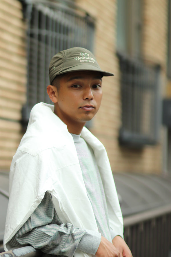 RussellｘGary YMAMOTO  Gary ❛Logo❜ Nylon Ripstop Jet Cap ＜RGY-2408＞