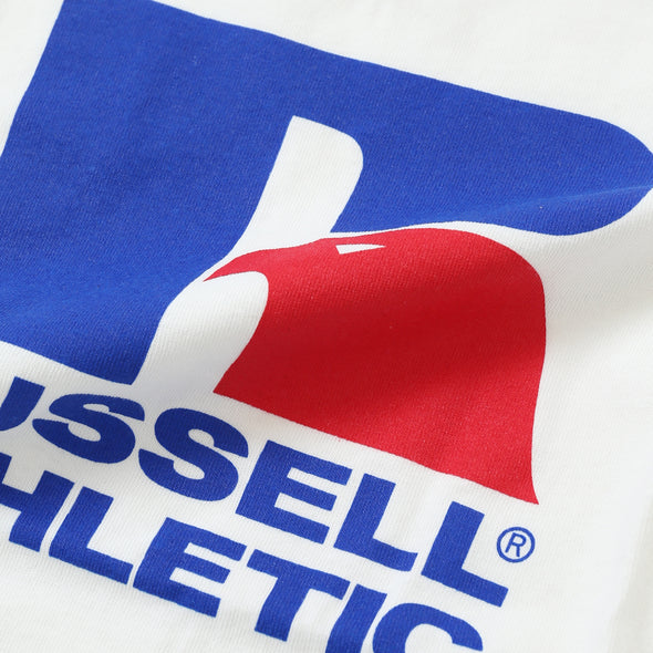 《kids》RUSSELL BIG LOGO FRONT PRINT T ＜RCK-1001PT＞RUSSELL ATHLETIC