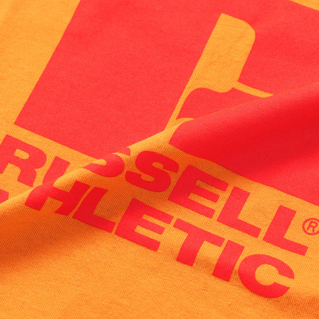 ＜RCK-1001PT＞【KIDS】RUSSELL BIG LOGO FRONT PRINT T
