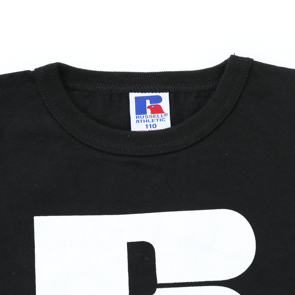 ＜RCK-1001PT＞【KIDS】RUSSELL BIG LOGO FRONT PRINT T