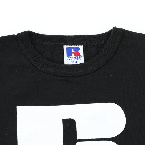 《kids》RUSSELL BIG LOGO FRONT PRINT T ＜RCK-1001PT＞RUSSELL ATHLETIC