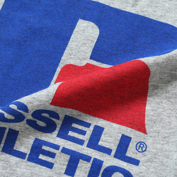 《kids》RUSSELL BIG LOGO FRONT PRINT T ＜RCK-1001PT＞RUSSELL ATHLETIC