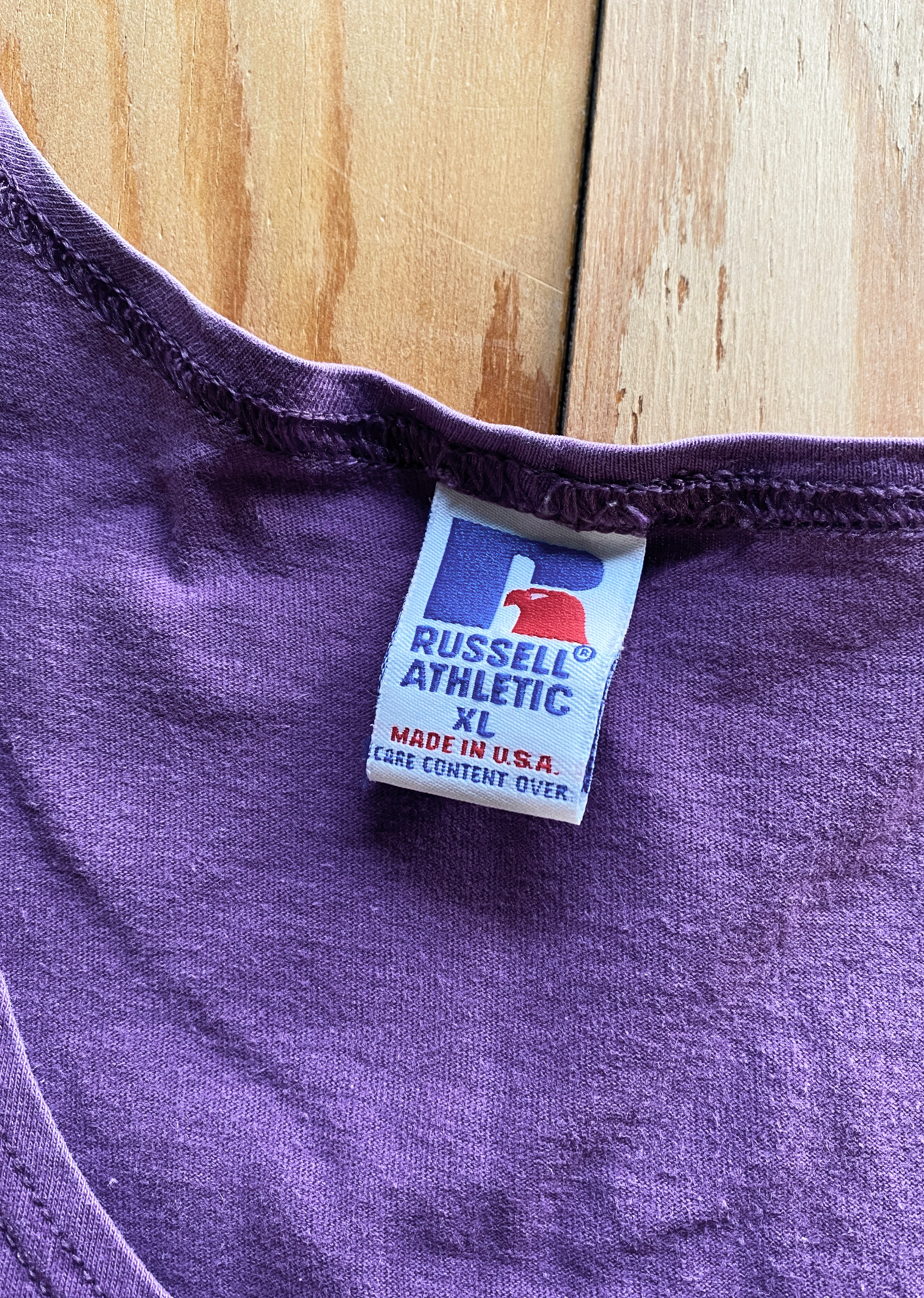 VINTAGE ITEM ＜VTG-16＞RUSSELL ATHLETIC HIGH COTTON TANK TOP