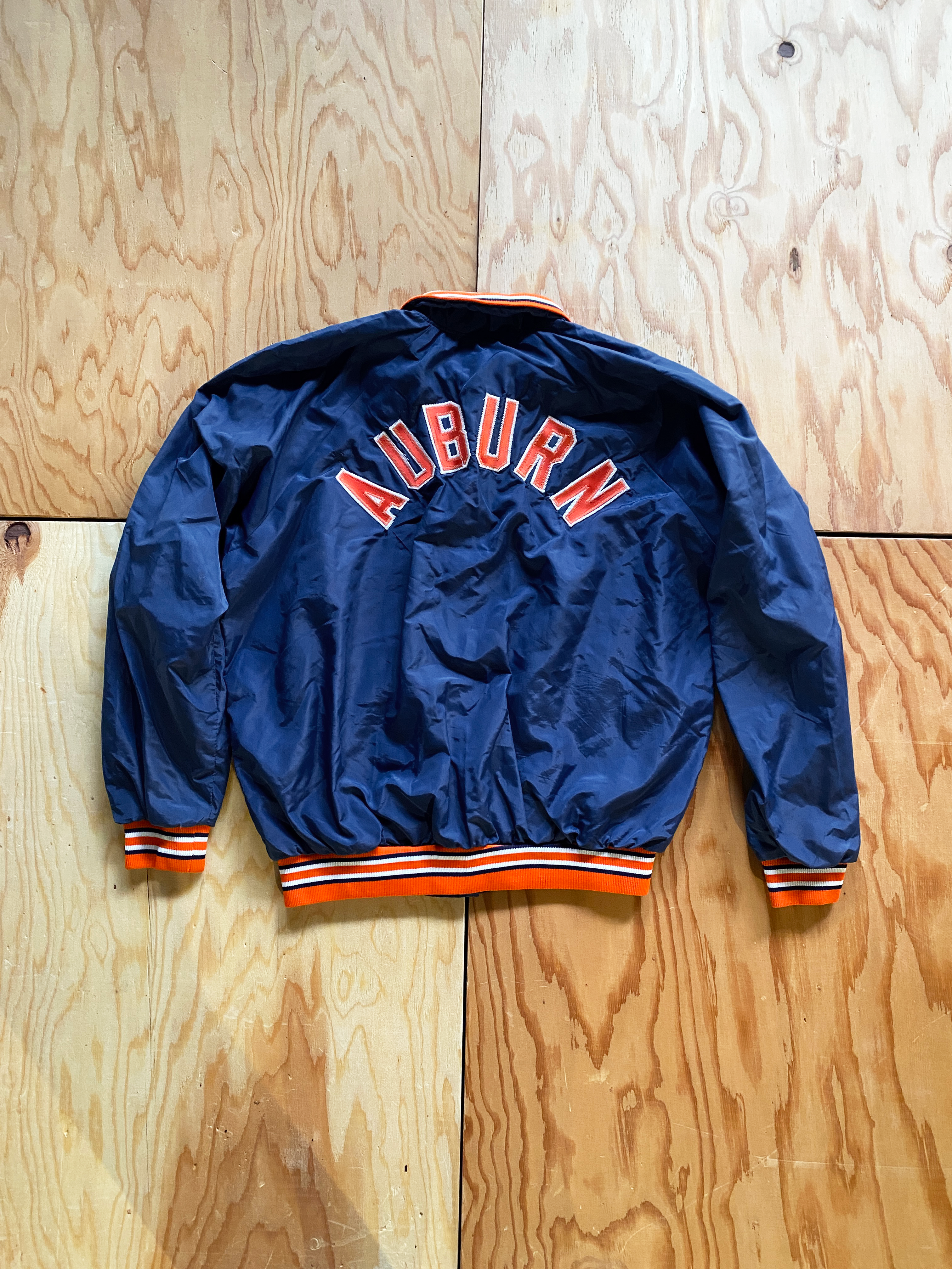 VINTAGE ITEM ＜VTG-15＞RUSSELL ATHLETIC AUBURN UNIVERSITY NYLON JACKET