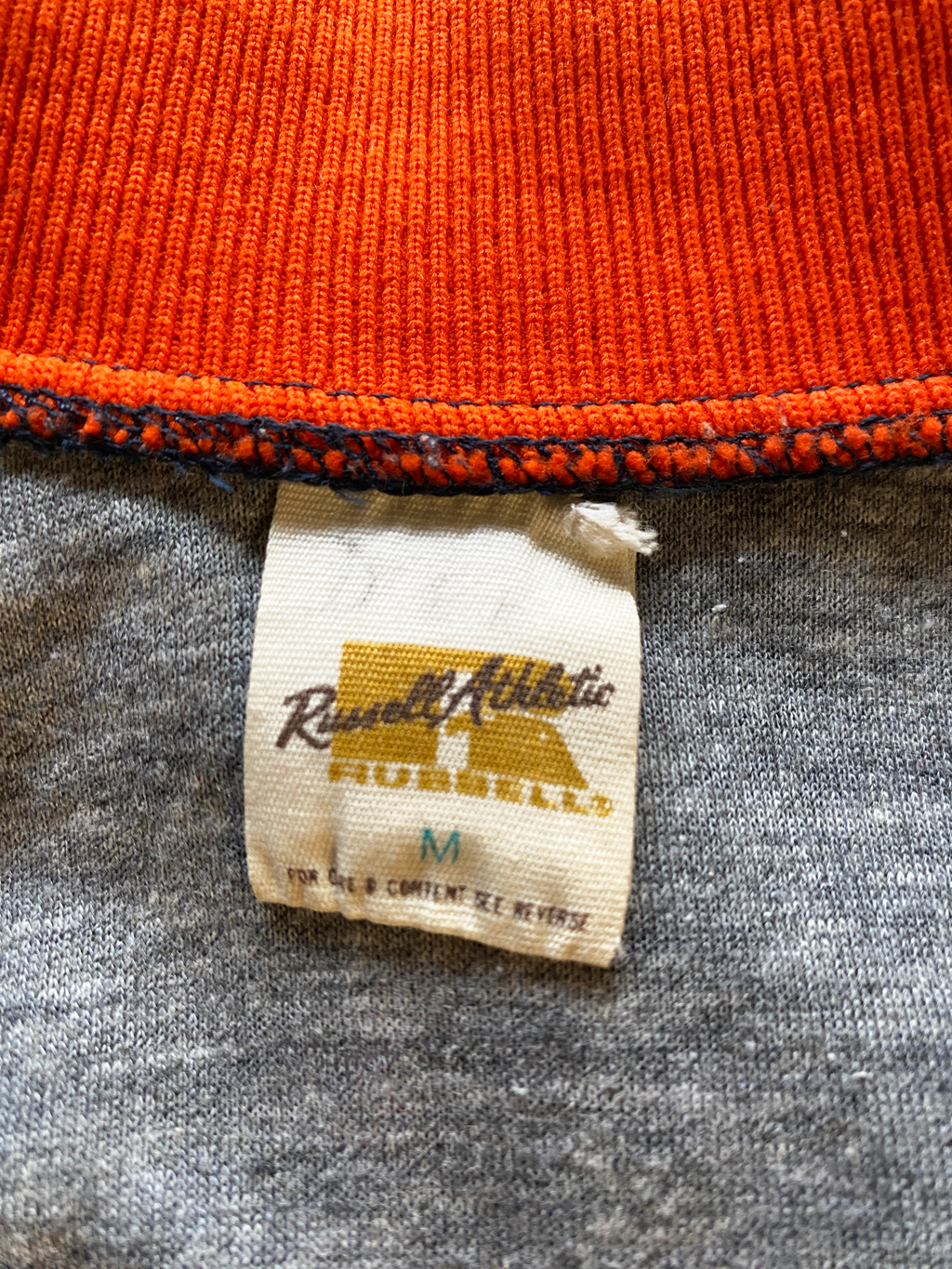 VINTAGE ITEM ＜VTG-15＞RUSSELL ATHLETIC AUBURN UNIVERSITY NYLON JACKET