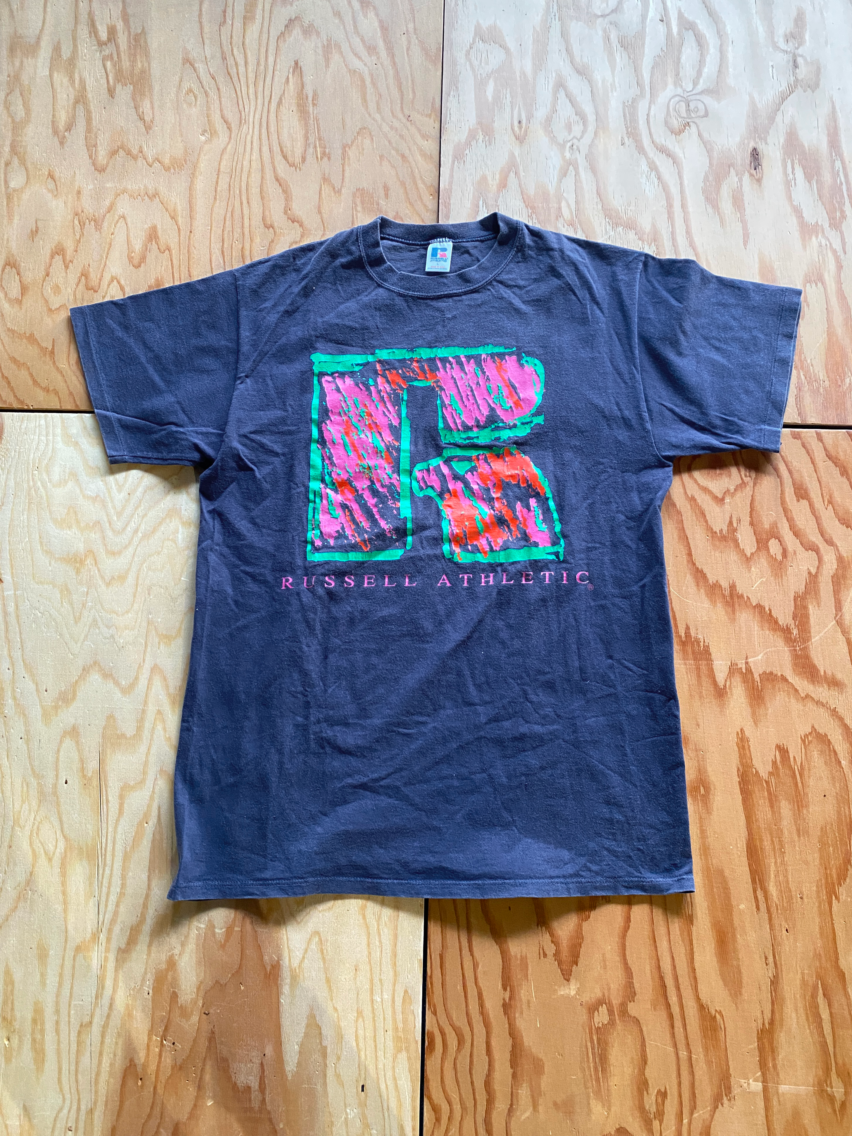 VINTAGE ITEM ＜VTG-20＞RUSSELL ATHLETIC S/S TEE