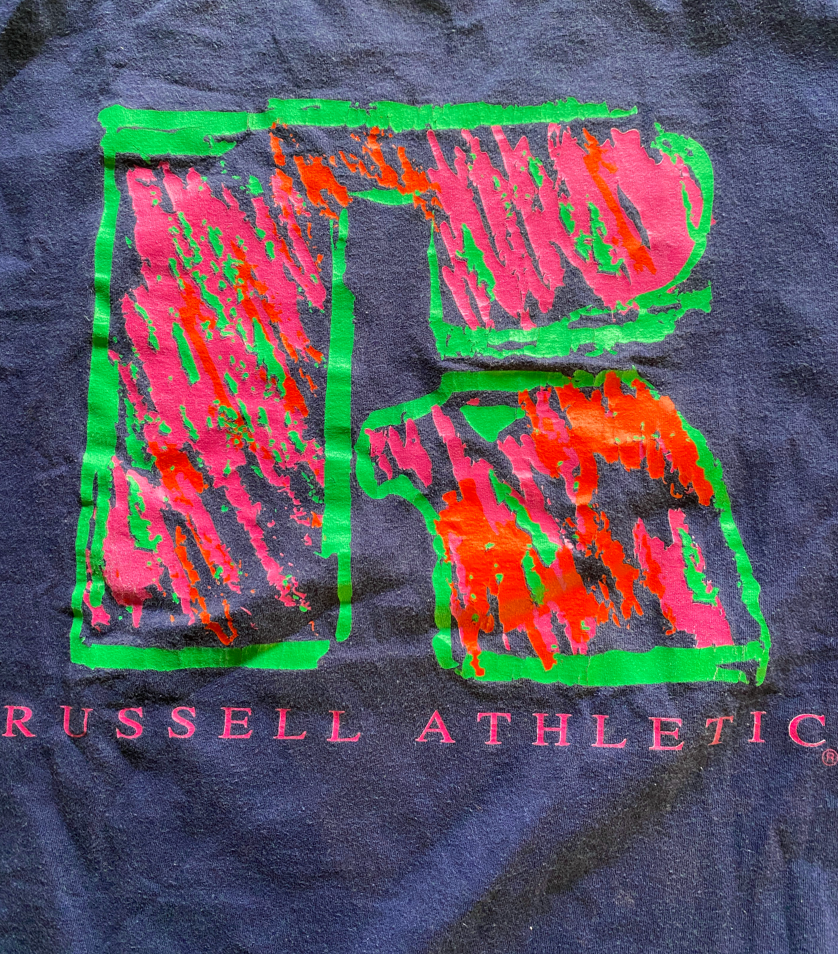 VINTAGE ITEM ＜VTG-20＞RUSSELL ATHLETIC S/S TEE