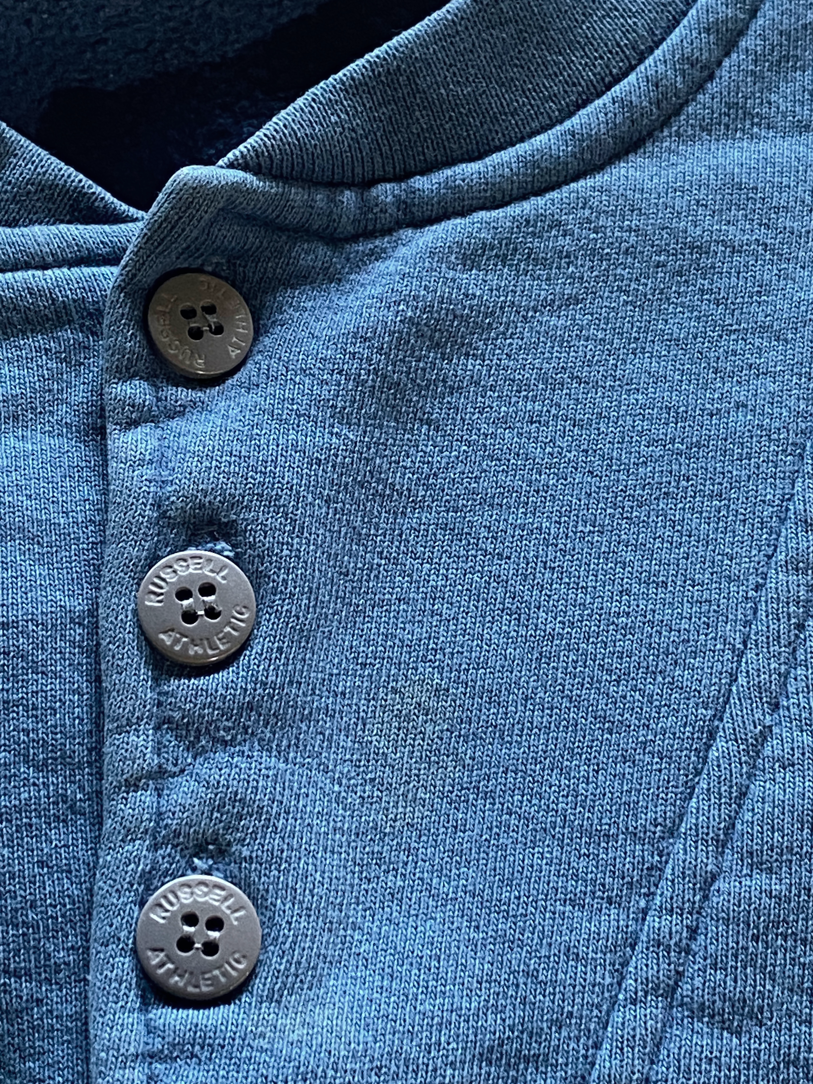 VINTAGE ITEM ＜VTG-21＞RUSSELL ATHLETIC x LL.BEAN  Henley neck Sweat