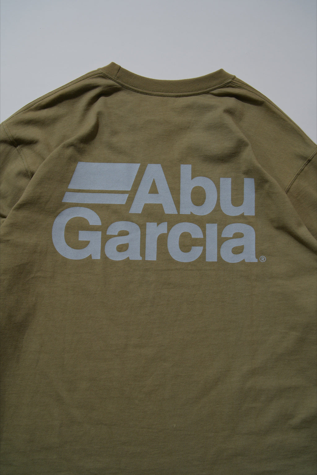 ＜AGC#26719＞7.5oz O.E. Cotton 'Abu Garcia' Logo T