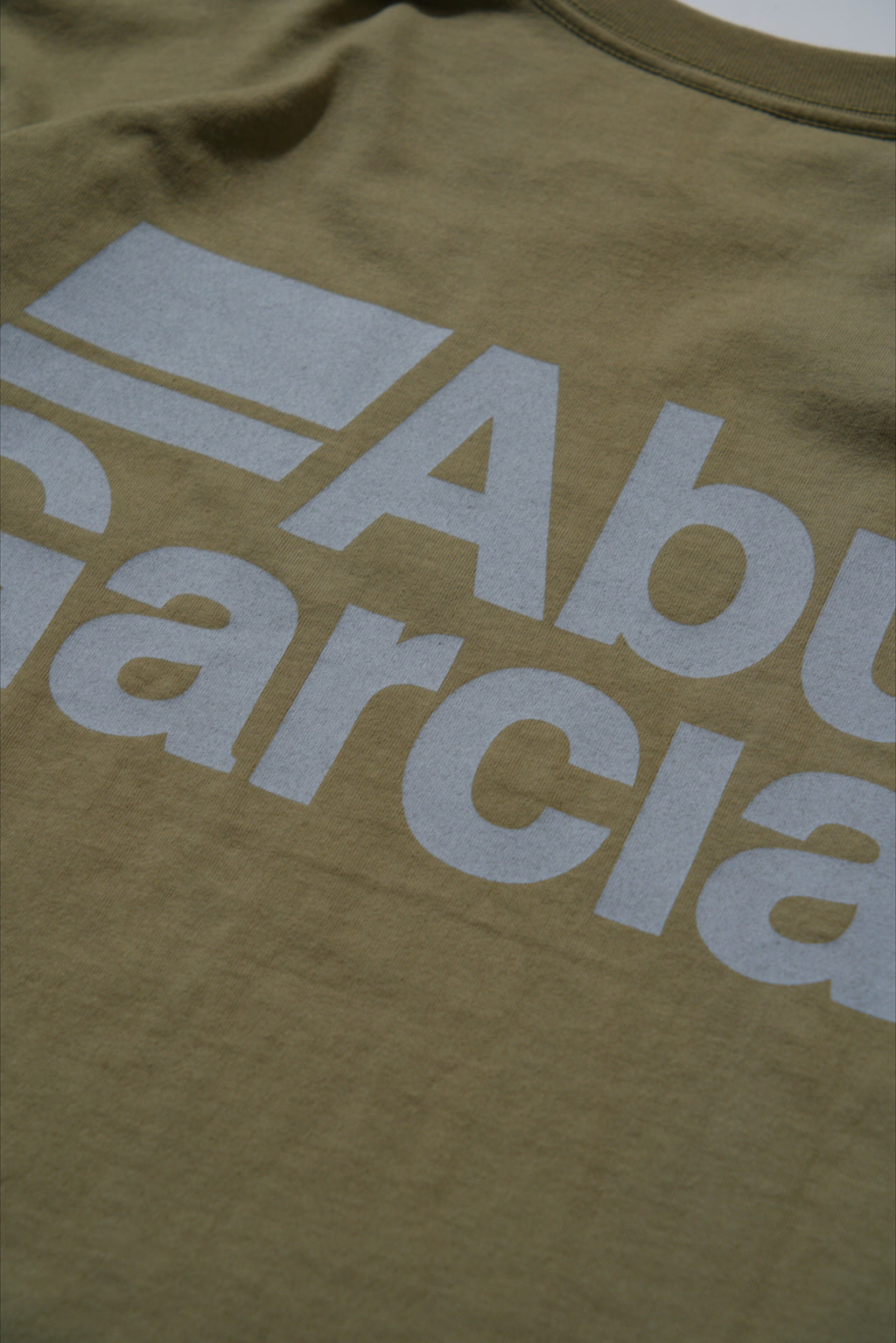 ＜AGC#26719＞7.5oz O.E. Cotton 'Abu Garcia' Logo T