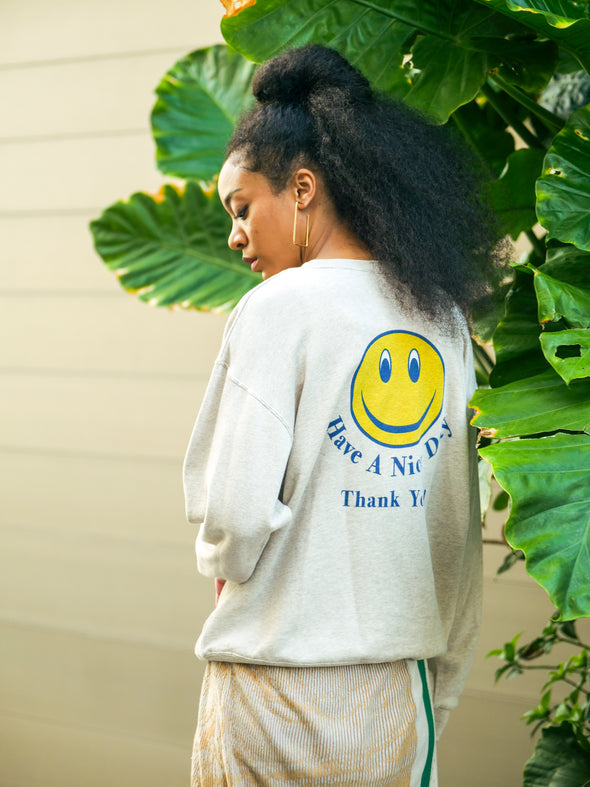 《online Limited》'Thank you' Sweat Crew Neck Shirt＜RC-23752＞RUSSELL ATHLETIC