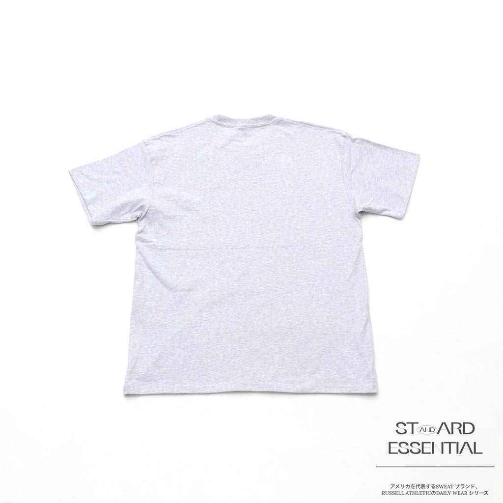 ＜RJ-1037＞STANDARD ESSENTIALS- RUSSEL LOGO T-SHIRT