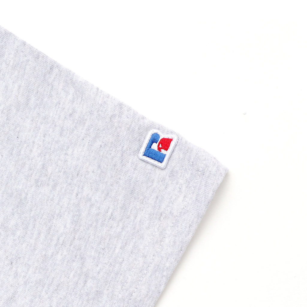 ＜RJ-1037＞STANDARD ESSENTIALS- RUSSEL LOGO T-SHIRT