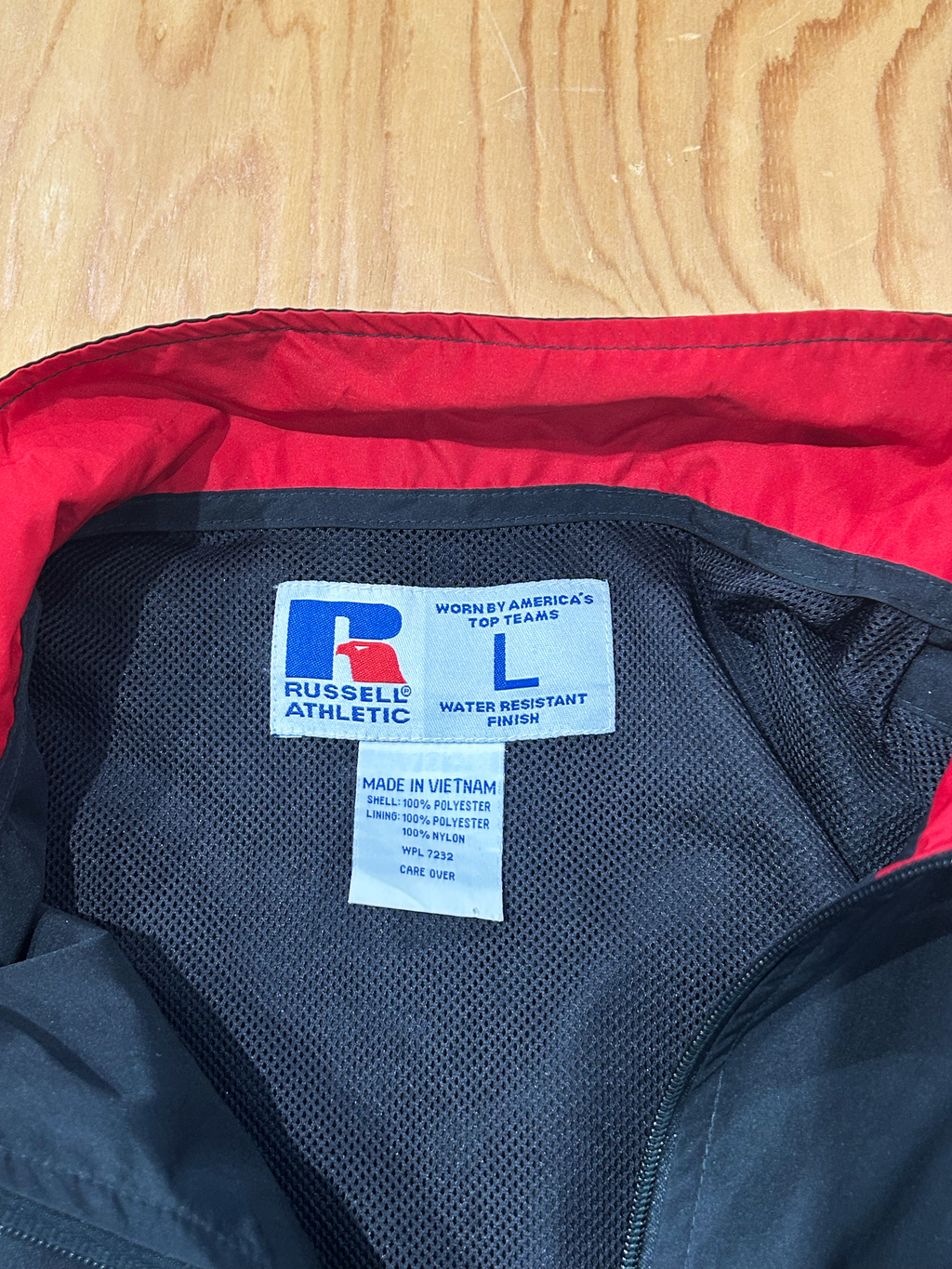 VINTAGE ITEM ＜VTG-01＞RUSSELL ATHLETIC Nylon Jacket