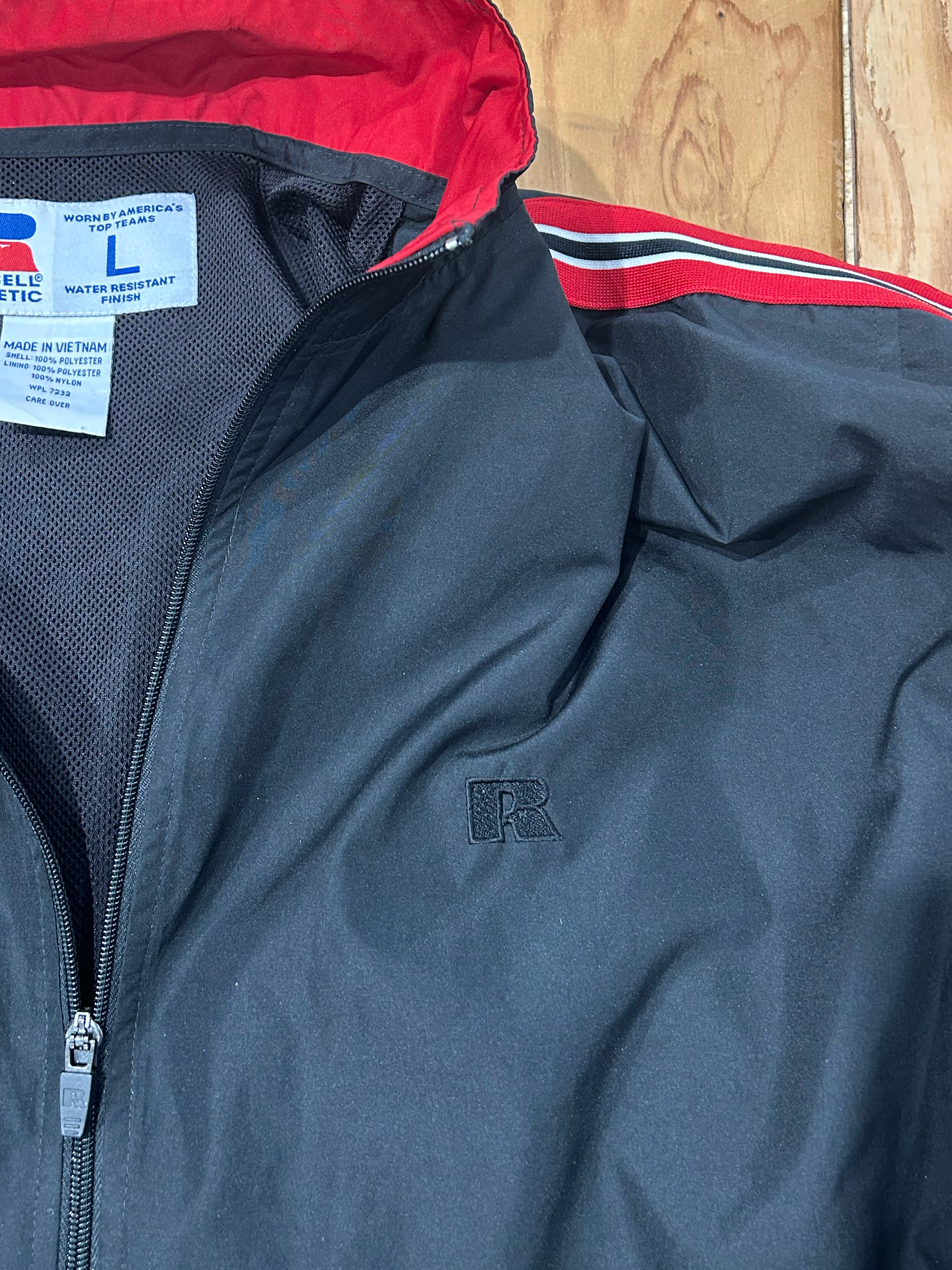 VINTAGE ITEM ＜VTG-01＞RUSSELL ATHLETIC Nylon Jacket