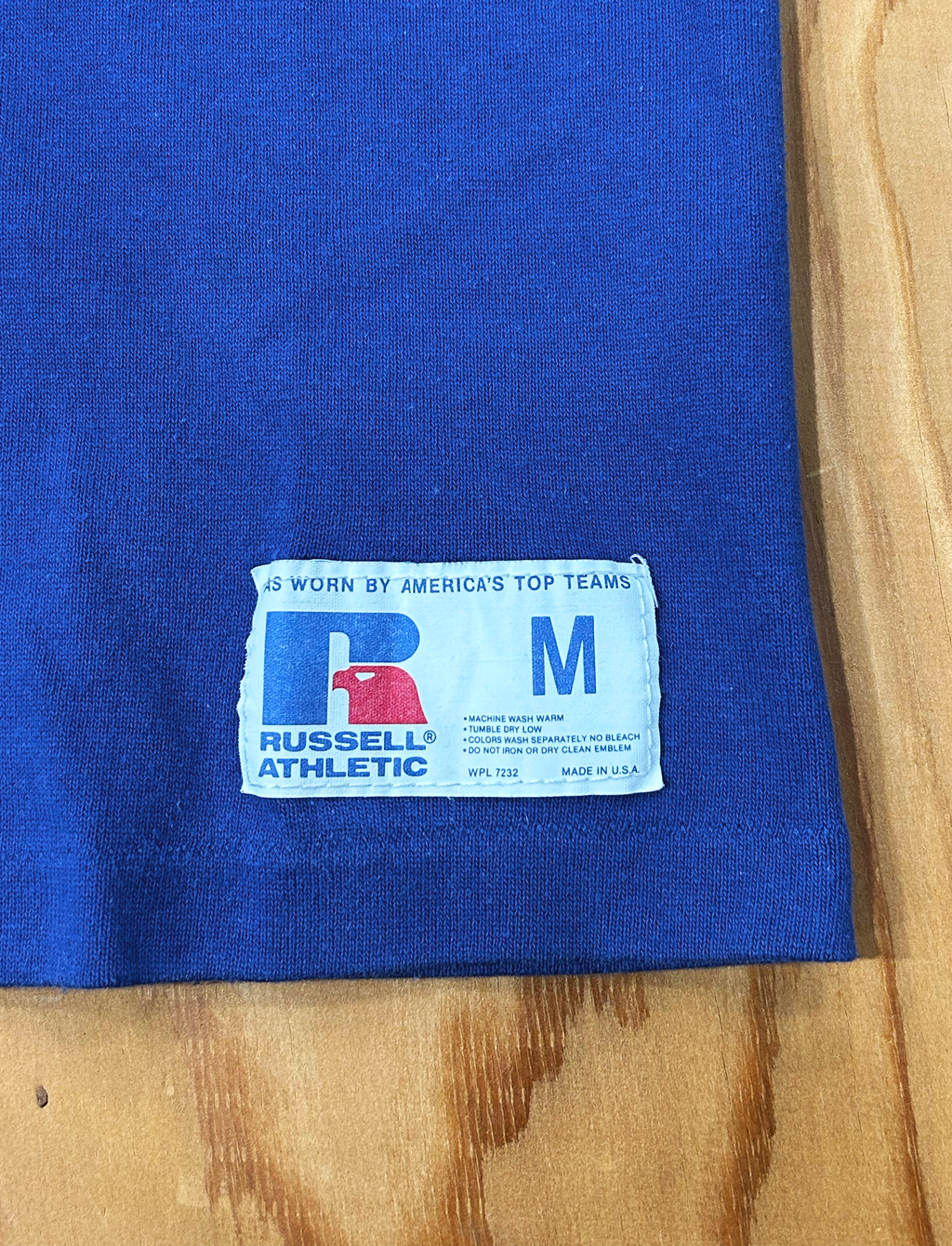 VINTAGE ITEM＜VTG-05＞ RUSSELL ATHLETIC 3/4 Football T