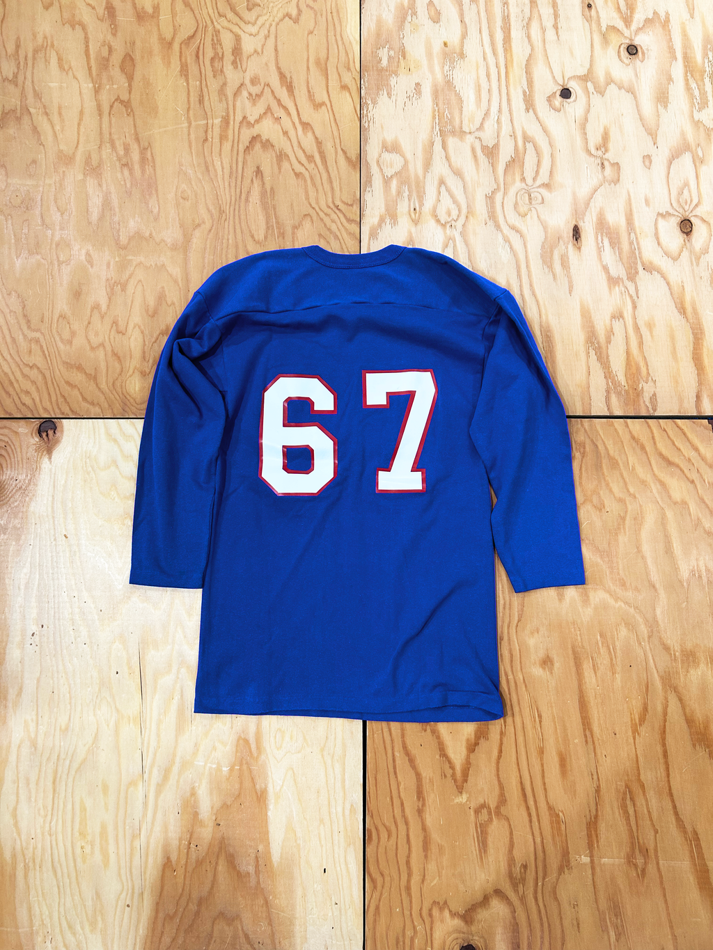 VINTAGE ITEM＜VTG-05＞ RUSSELL ATHLETIC 3/4 Football T