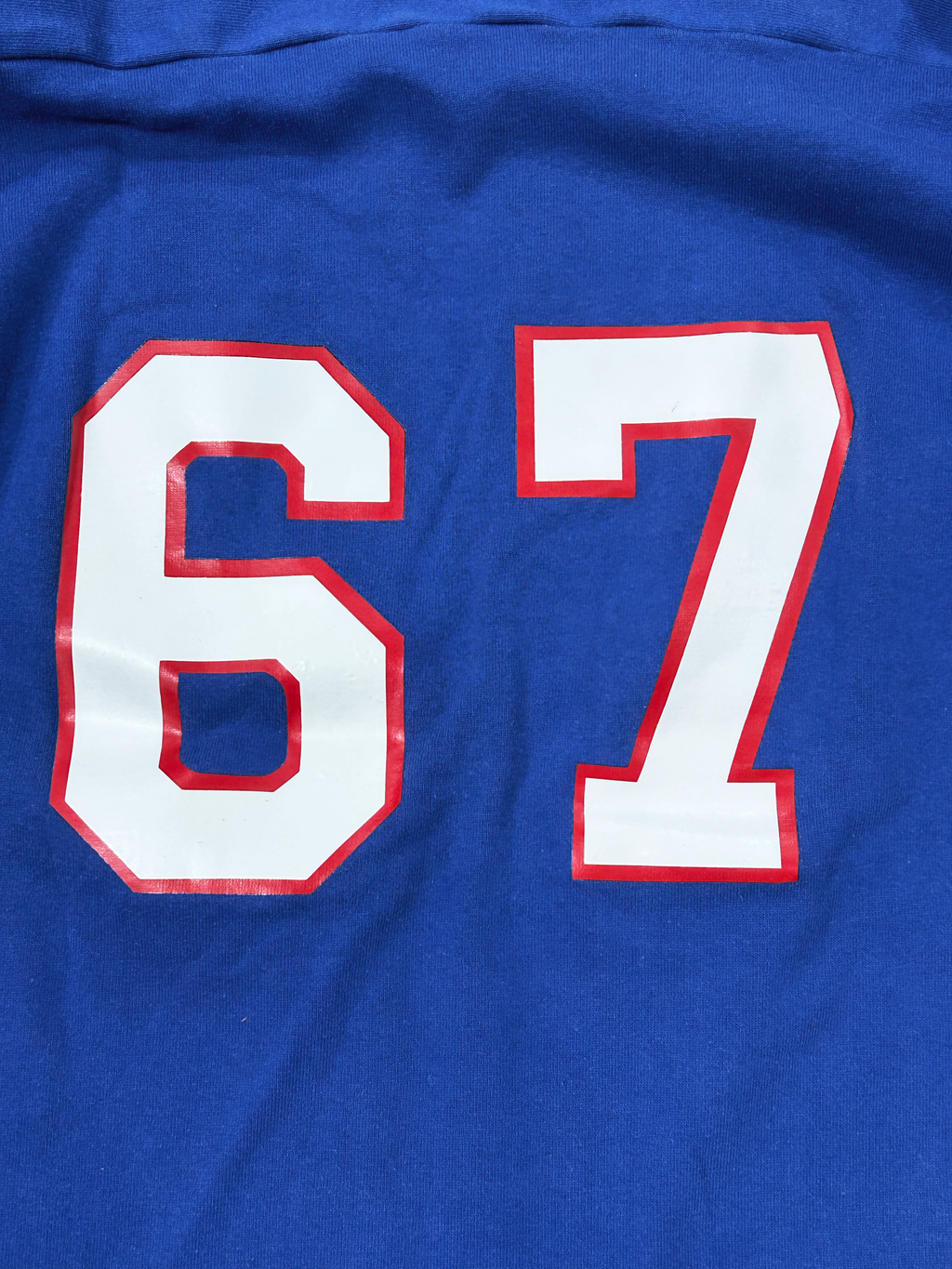 VINTAGE ITEM＜VTG-05＞ RUSSELL ATHLETIC 3/4 Football T