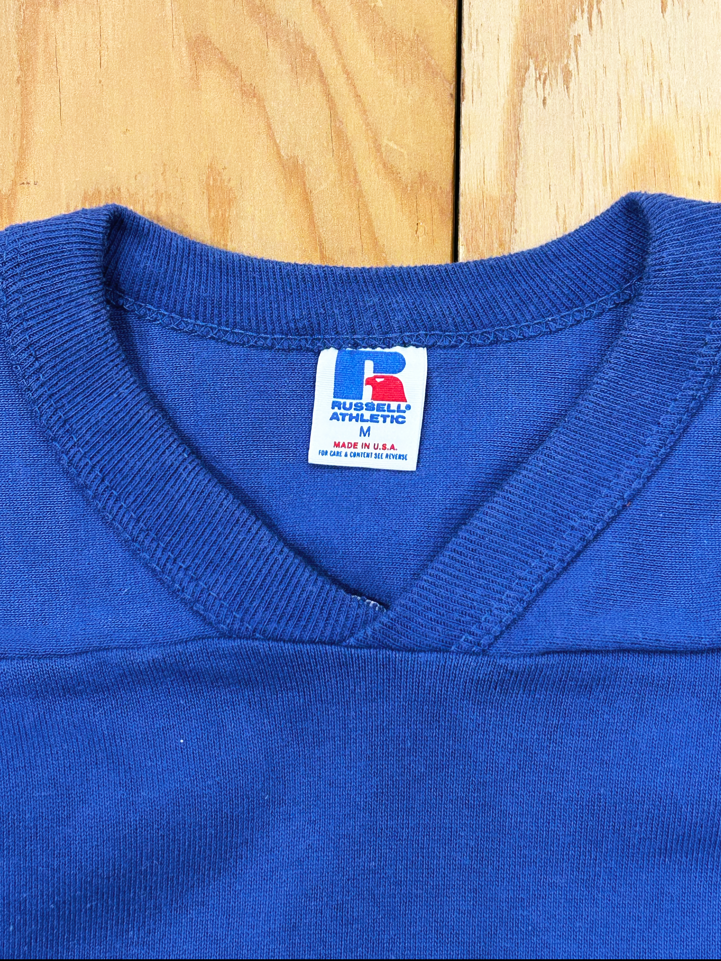 VINTAGE ITEM＜VTG-05＞ RUSSELL ATHLETIC 3/4 Football T