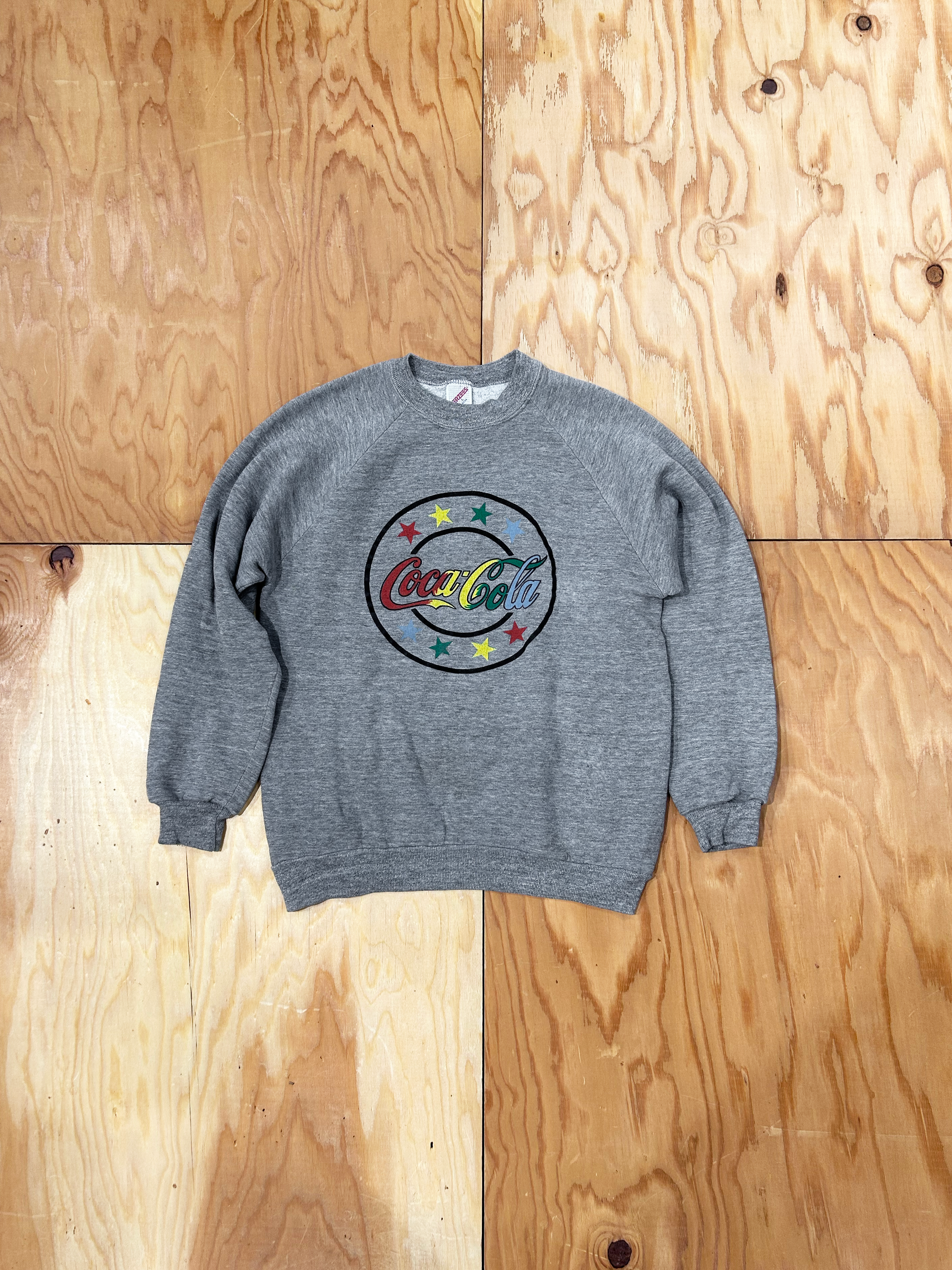 VINTAGE ITEM <VTG-06>JERZZES Logo Crew Sweat