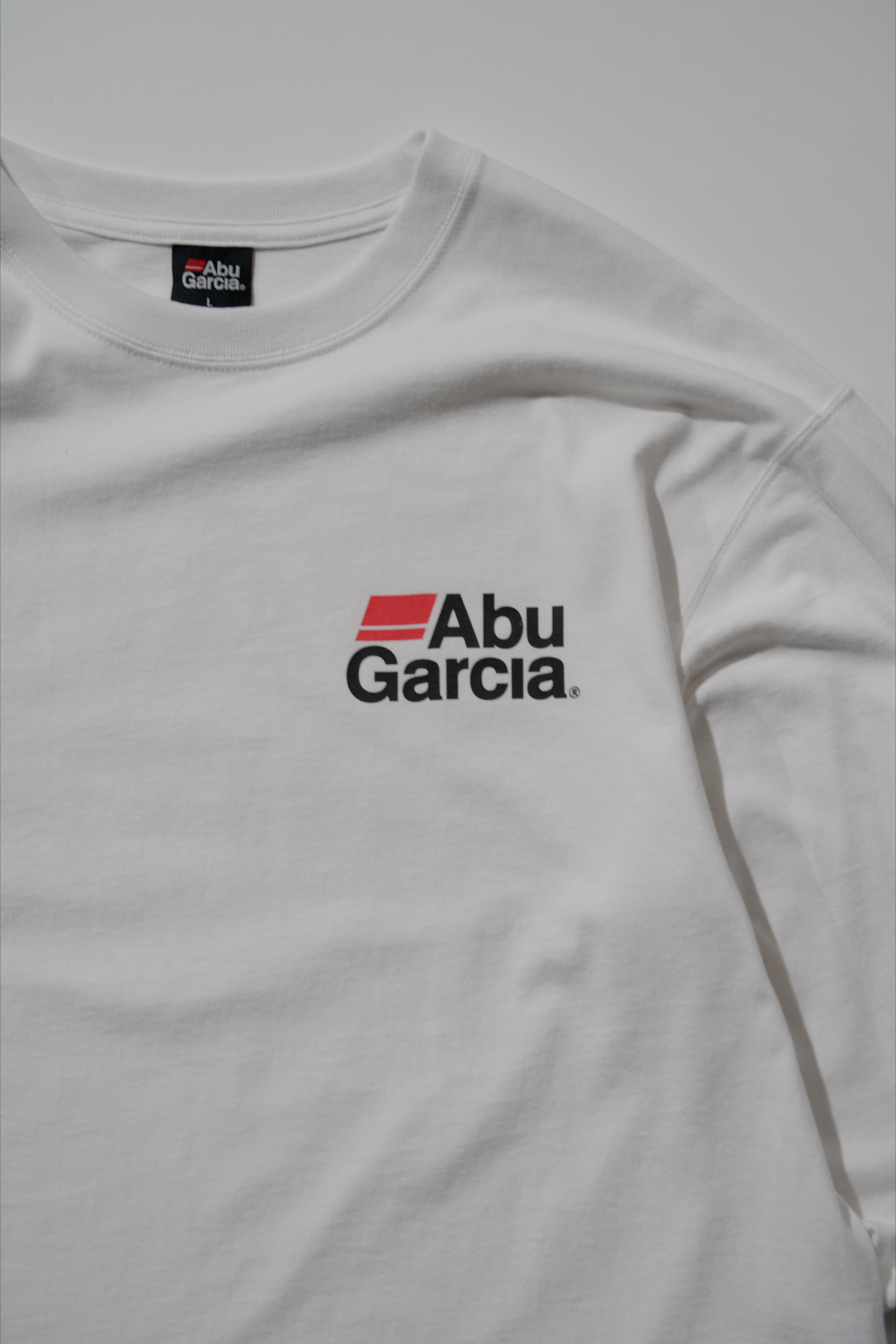 ＜AGC#26719＞7.5oz O.E. Cotton 'Abu Garcia' Logo T