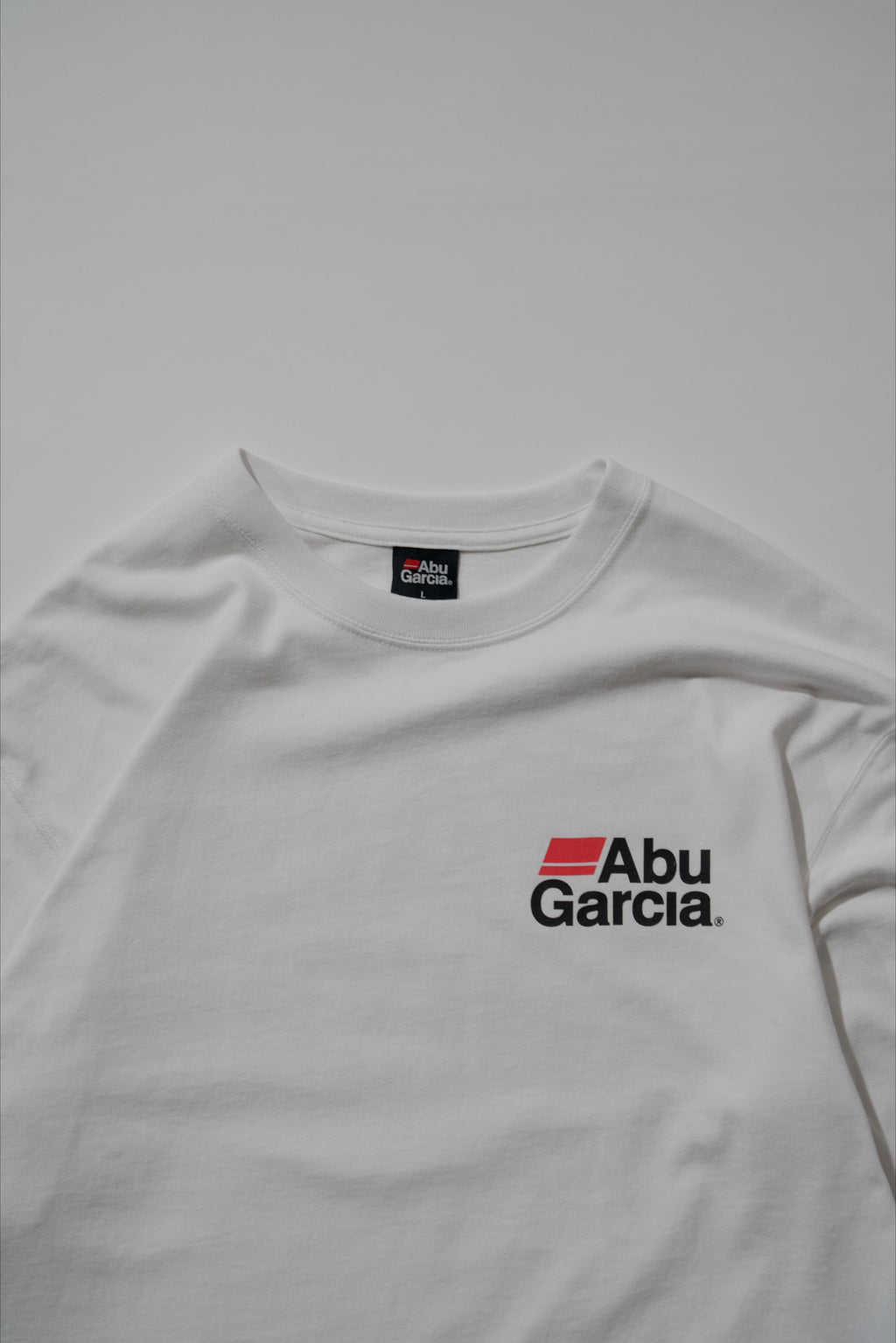 ＜AGC#26719＞7.5oz O.E. Cotton 'Abu Garcia' Logo T