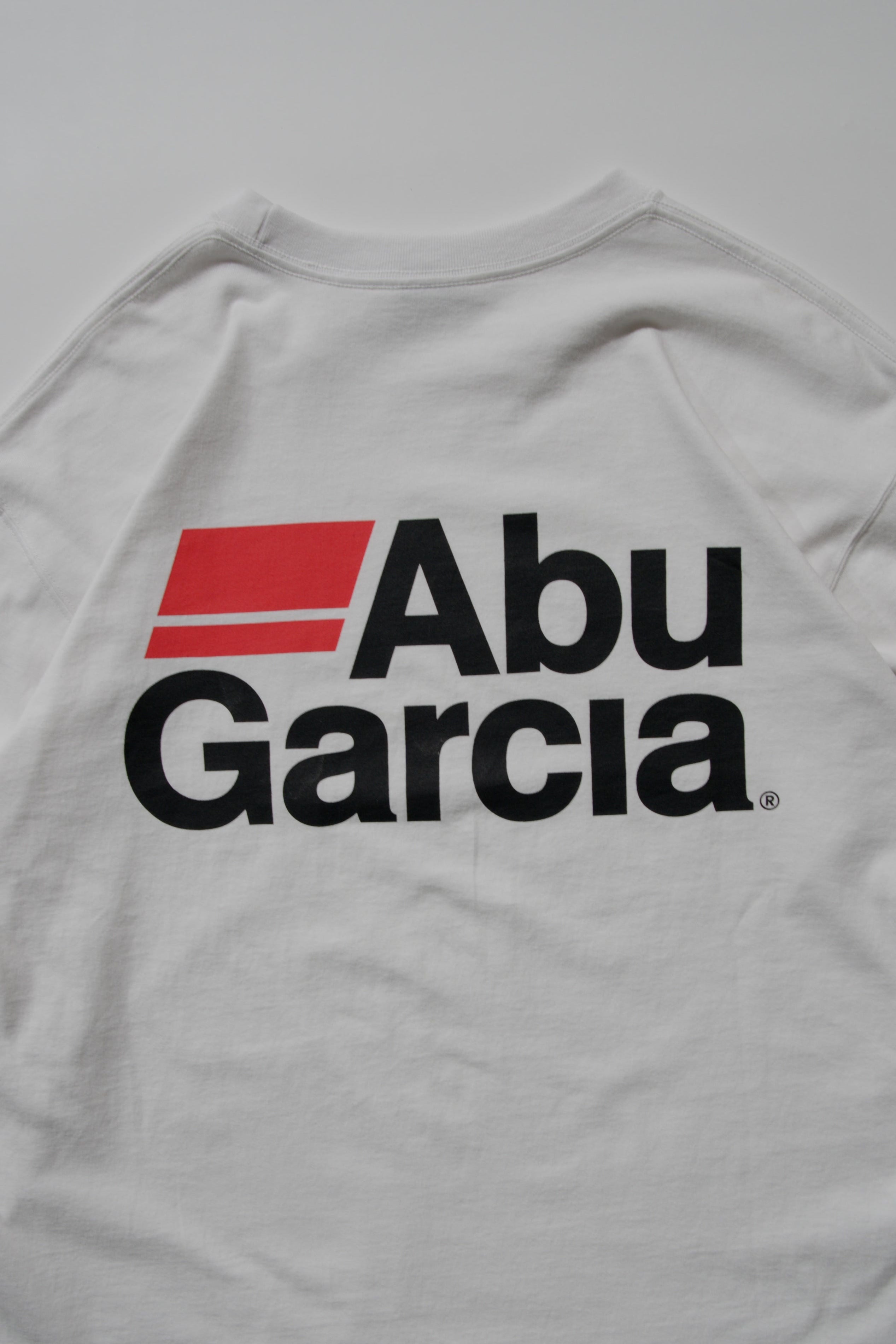 ＜AGC#26719＞7.5oz O.E. Cotton 'Abu Garcia' Logo T