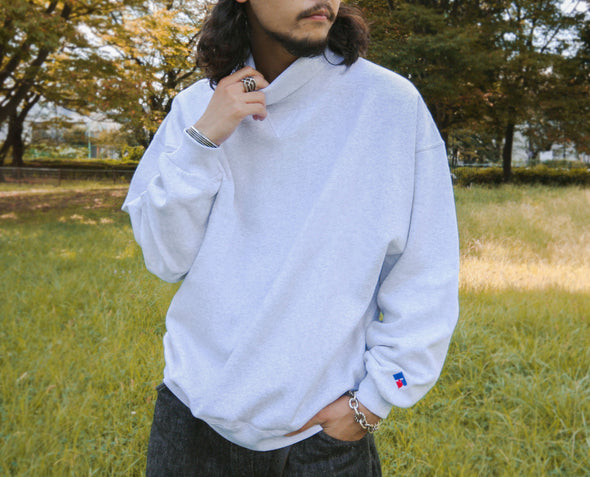 Bookstore Fleece Sweat Turtle Neck Shirt ＜RC-22713＞