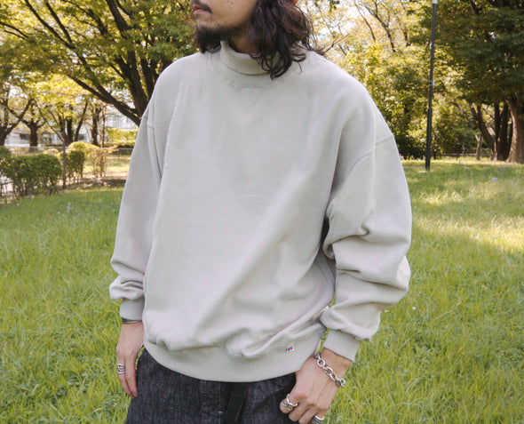 Bookstore Fleece Sweat Turtle Neck Shirt ＜RC-22713＞