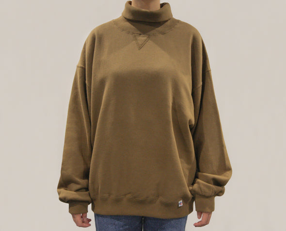 Bookstore Fleece Sweat Turtle Neck Shirt ＜RC-22713＞