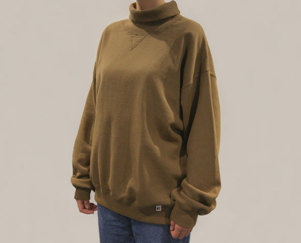 Bookstore Fleece Sweat Turtle Neck Shirt ＜RC-22713＞