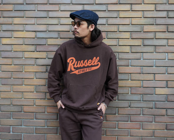 High Cotton Loop Back Terry Sweat Felt Letter Hoodie ＜RC-22704＞