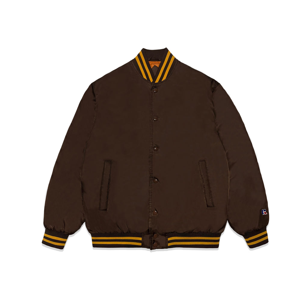 ＜RC-22731＞Nylon Varsity Baseball Jacket