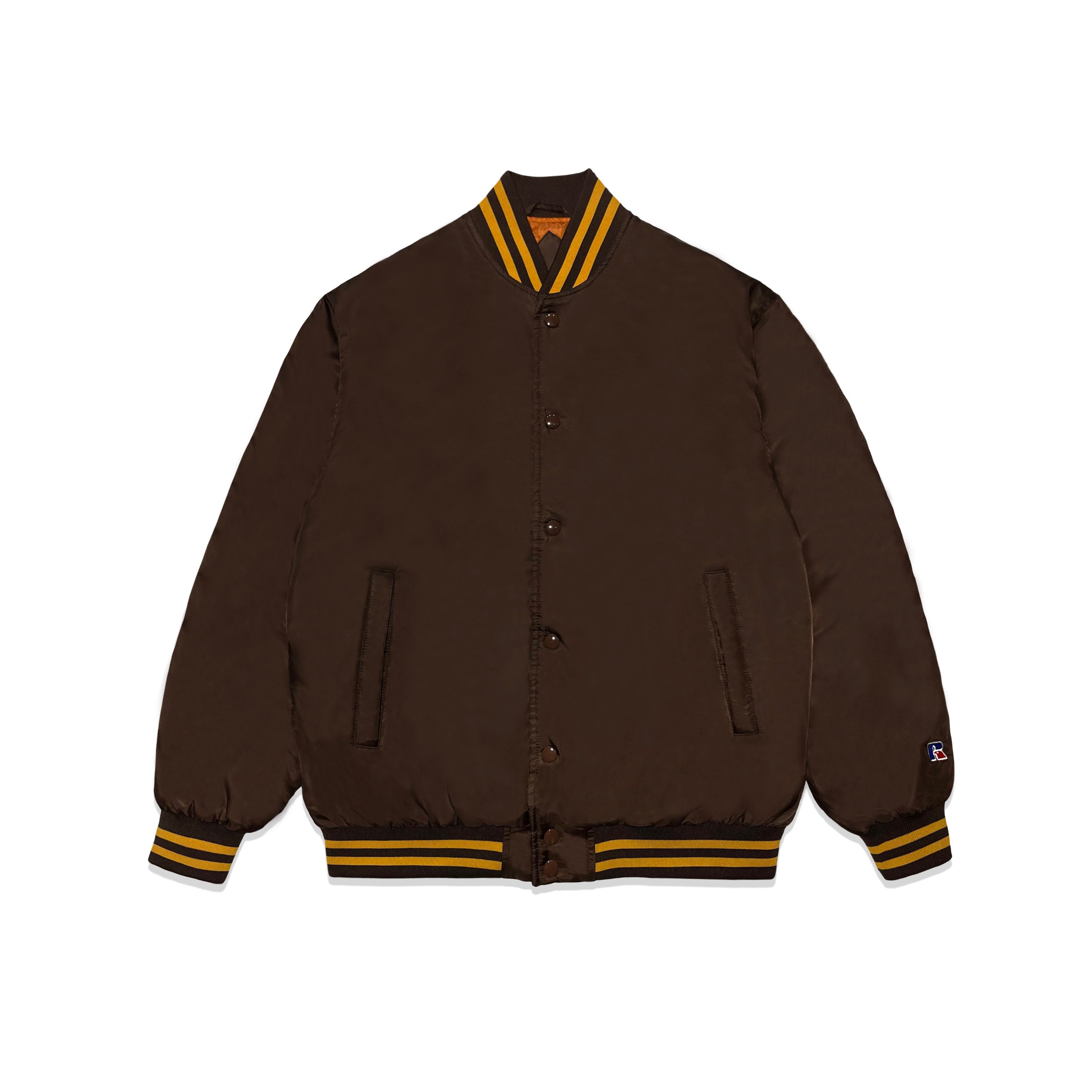 ＜RC-22731＞Nylon Varsity Baseball Jacket