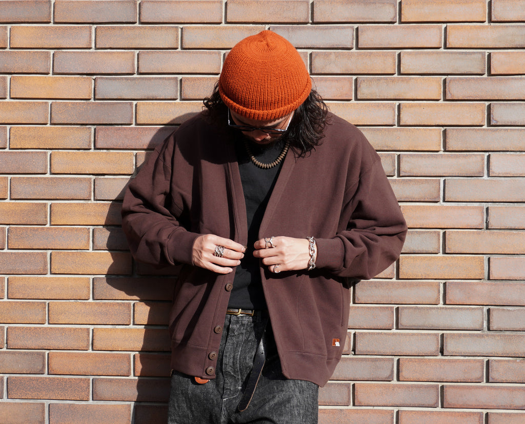 ＜RC-23014＞High Cotton Loop Back Terry Sweat Cardigan