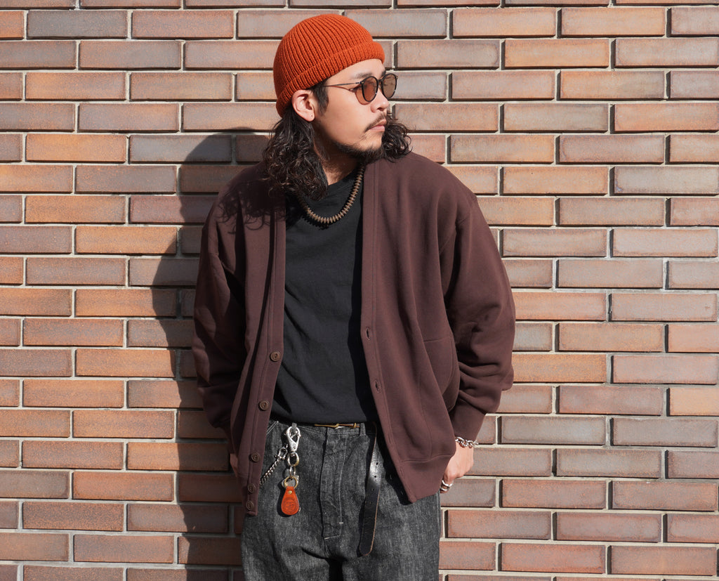 ＜RC-23014＞High Cotton Loop Back Terry Sweat Cardigan