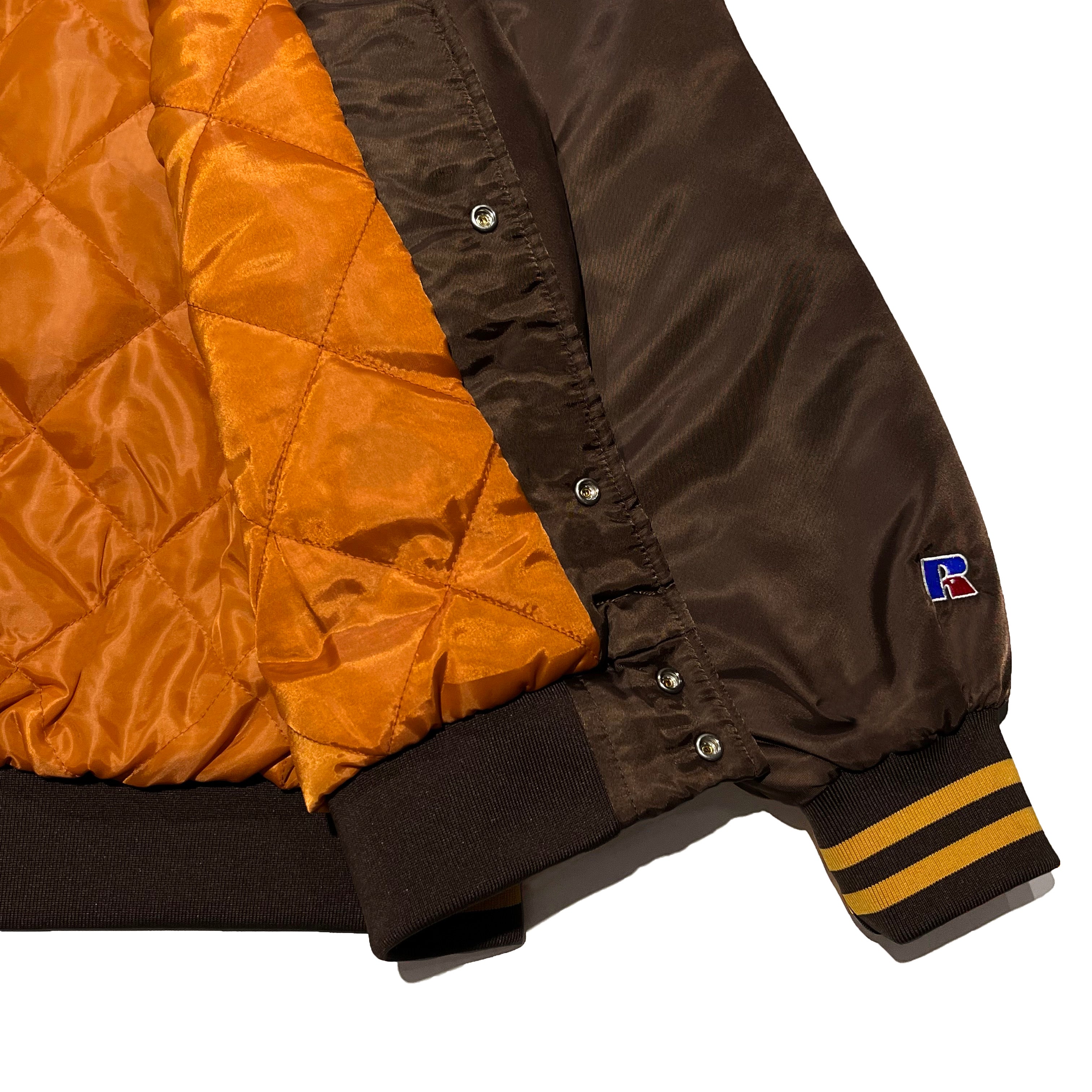 ＜RC-22731＞Nylon Varsity Baseball Jacket