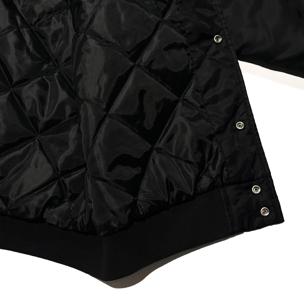 ＜RC-22731＞Nylon Varsity Baseball Jacket