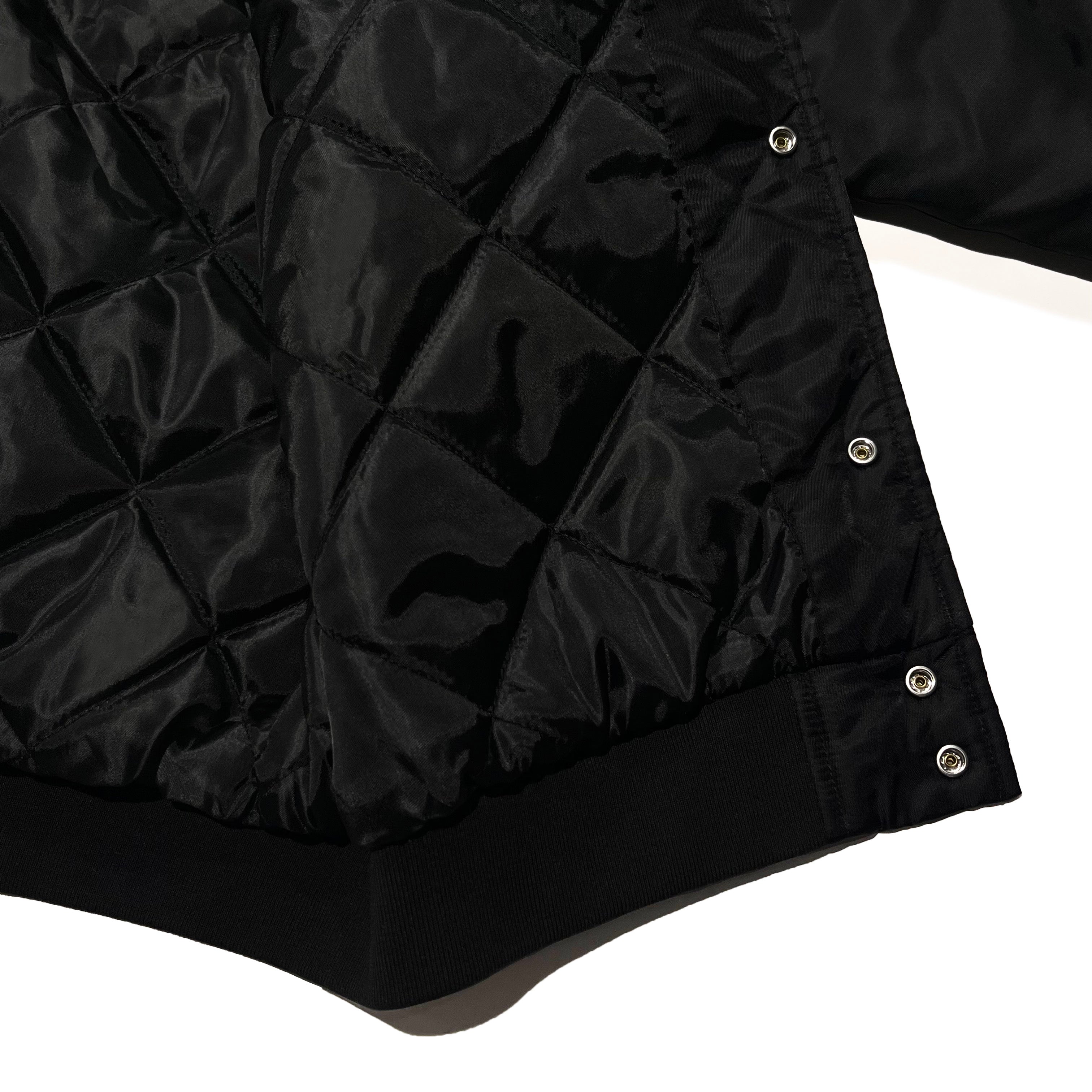 ＜RC-22731＞Nylon Varsity Baseball Jacket