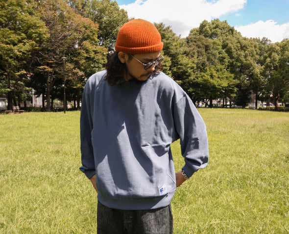 Bookstore Sweat Crew Neck Shirt  -Loop Back Terry- ＜RC-1035＞